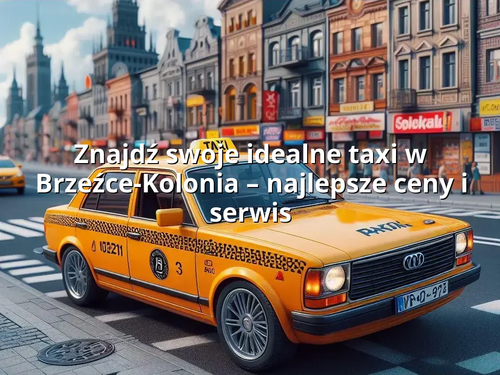 Tanie Taxi Brzeźce-Kolonia