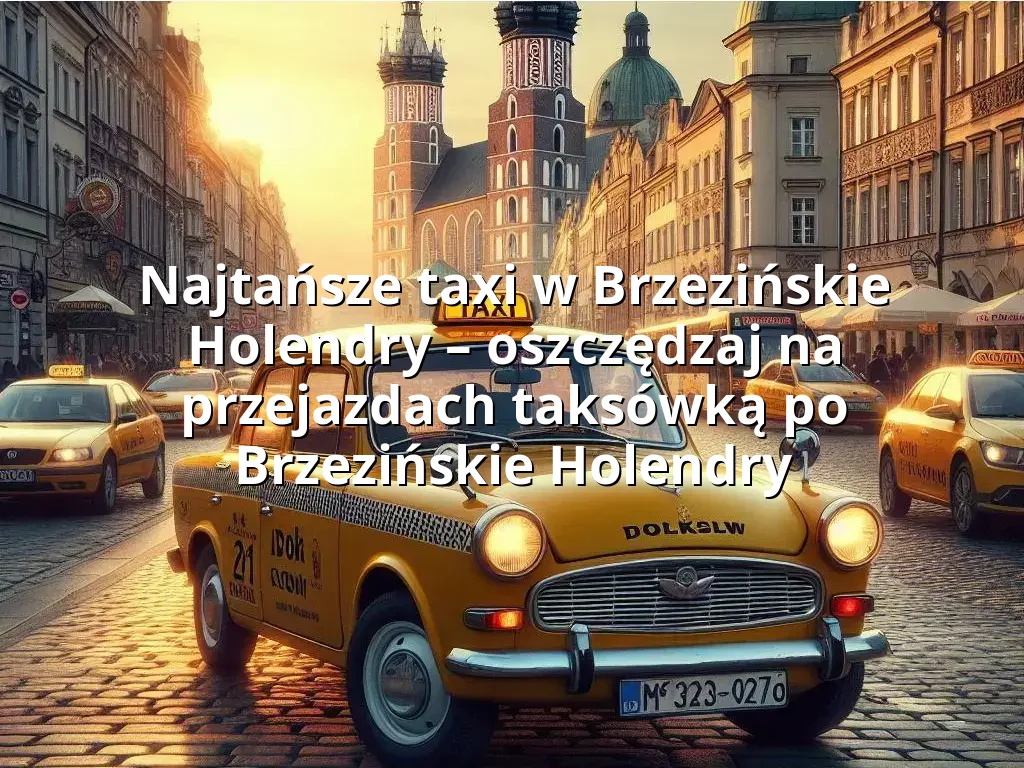 Tanie Taxi Brzezińskie Holendry