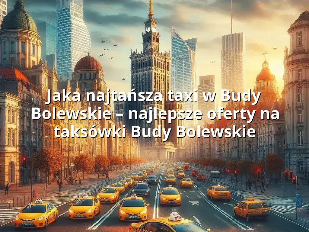 Tanie Taxi Budy Bolewskie