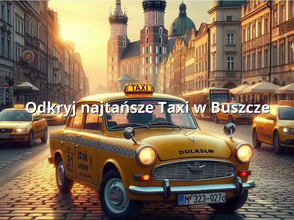 Tanie Taxi Buszcze