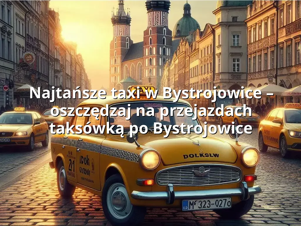 Tanie Taxi Bystrojowice