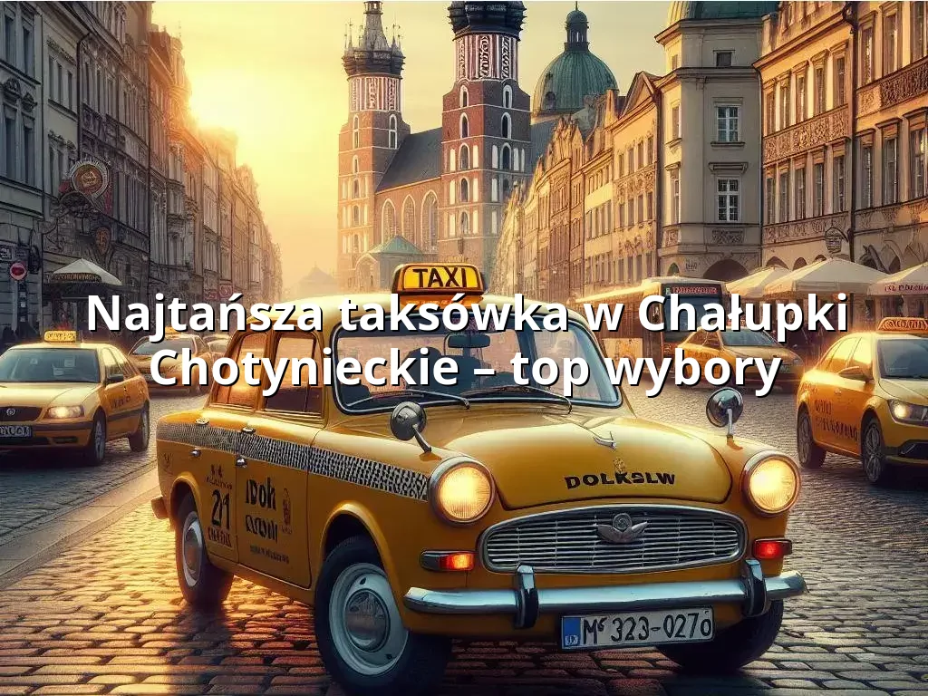 Tanie Taxi Chałupki Chotynieckie