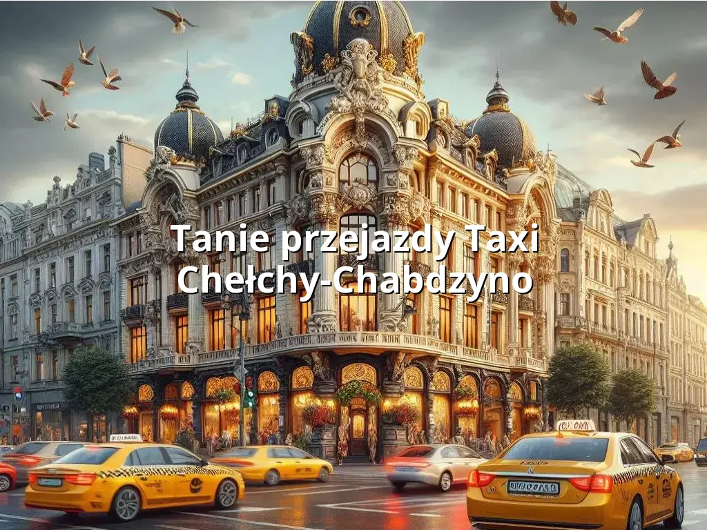 Tanie Taxi Chełchy-Chabdzyno