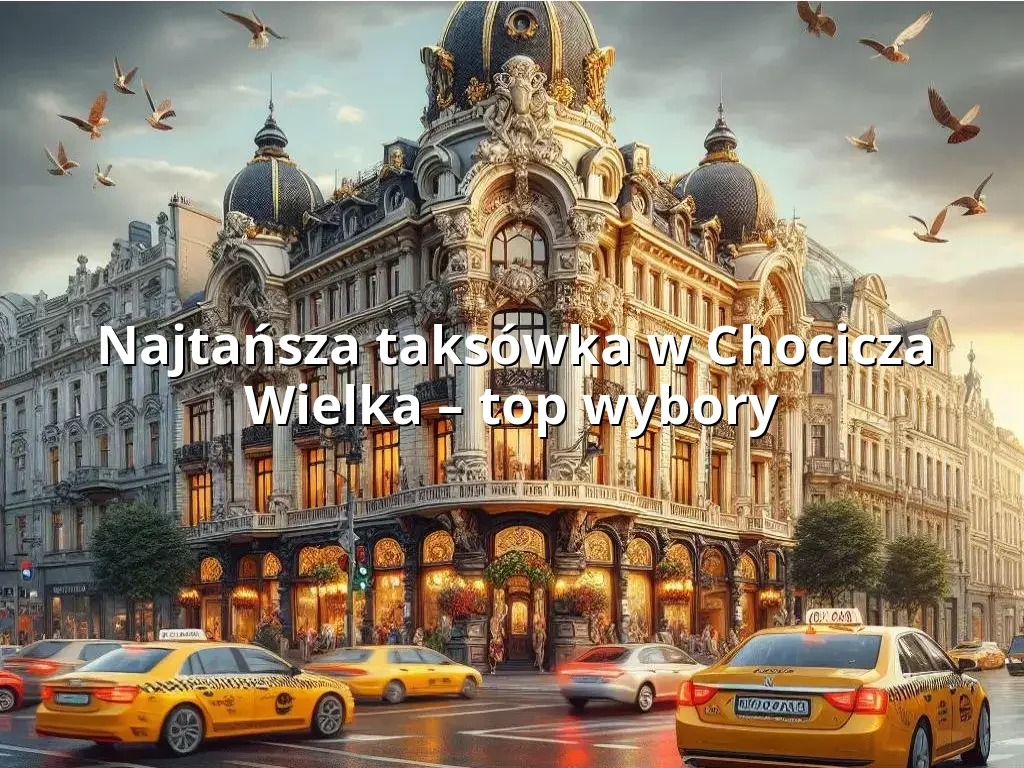 Tanie Taxi Chocicza Wielka