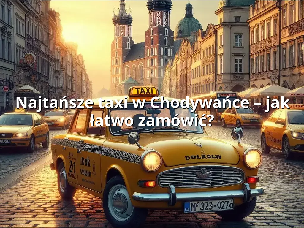 Tanie Taxi Chodywańce