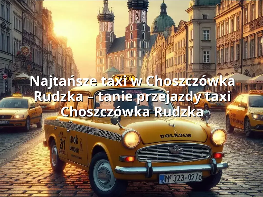 Tanie Taxi Choszczówka Rudzka