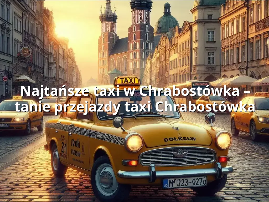 Tanie Taxi Chrabostówka