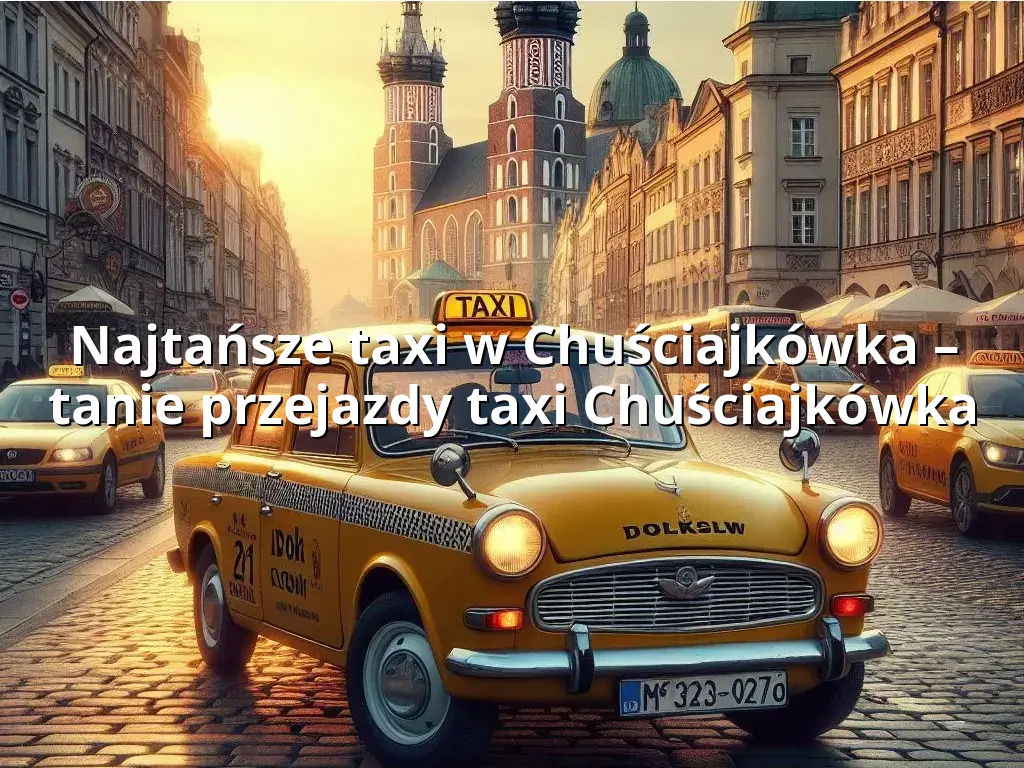 Tanie Taxi Chuściajkówka