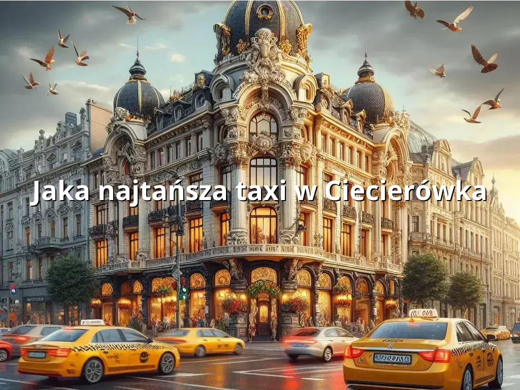 Tanie Taxi Ciecierówka