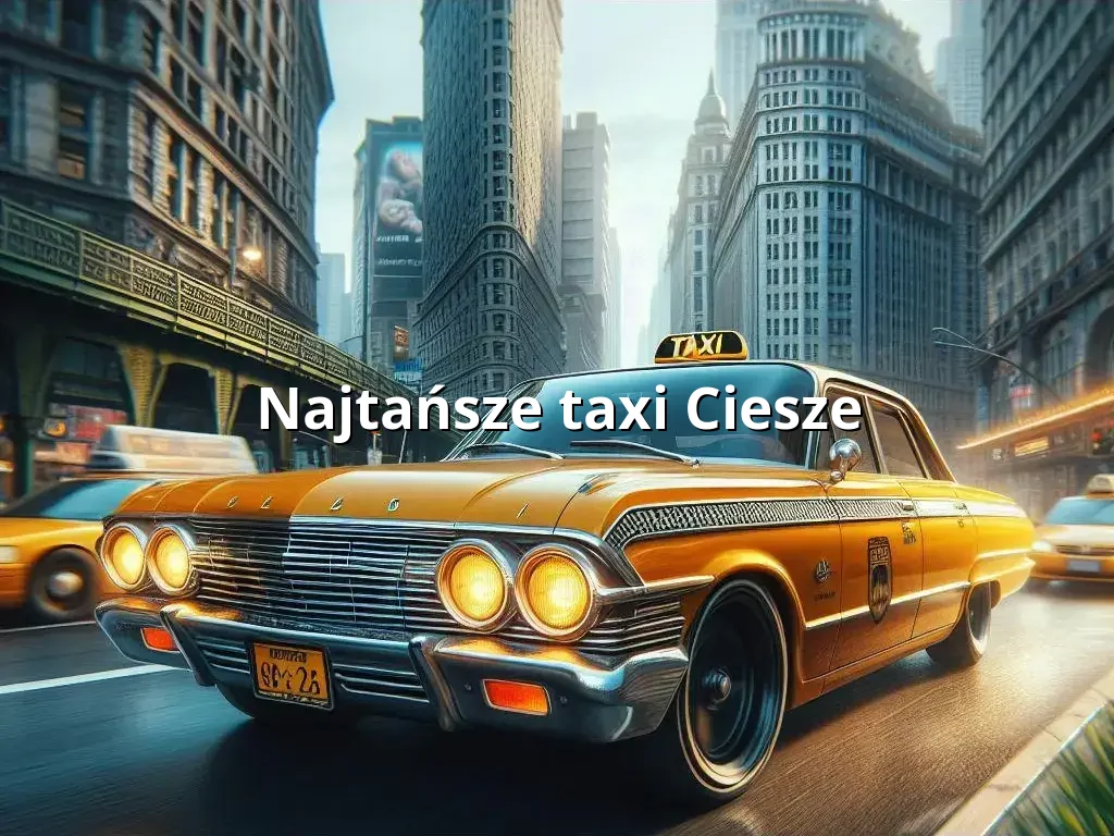 Tanie Taxi Ciesze