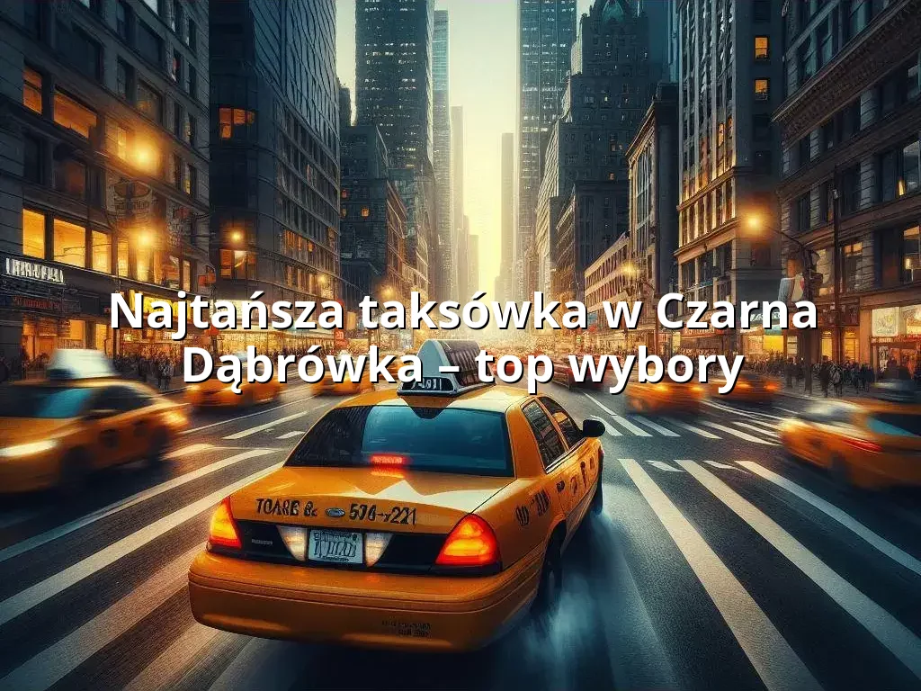 Tanie Taxi Czarna Dąbrówka