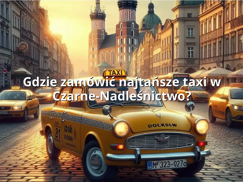 Tanie Taxi Czarne-Nadleśnictwo