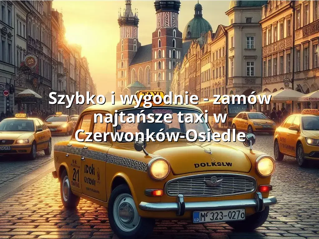 Tanie Taxi Czerwonków-Osiedle