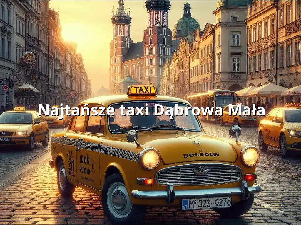 Tanie Taxi Dąbrowa Mała