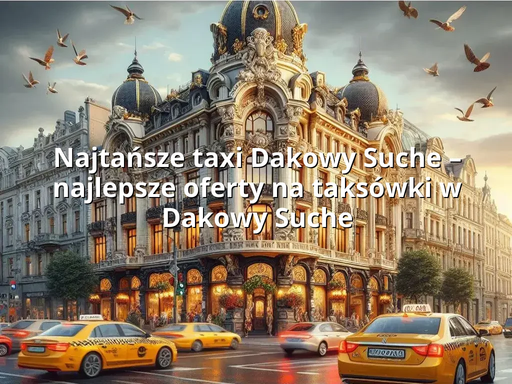 Tanie Taxi Dakowy Suche