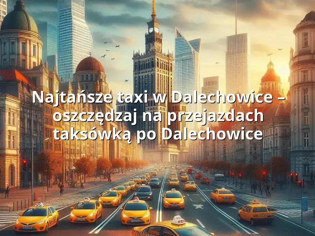 Tanie Taxi Dalechowice