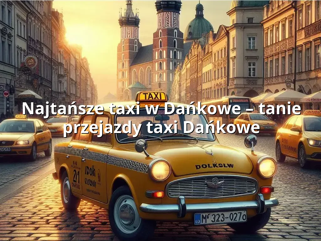 Tanie Taxi Dańkowe