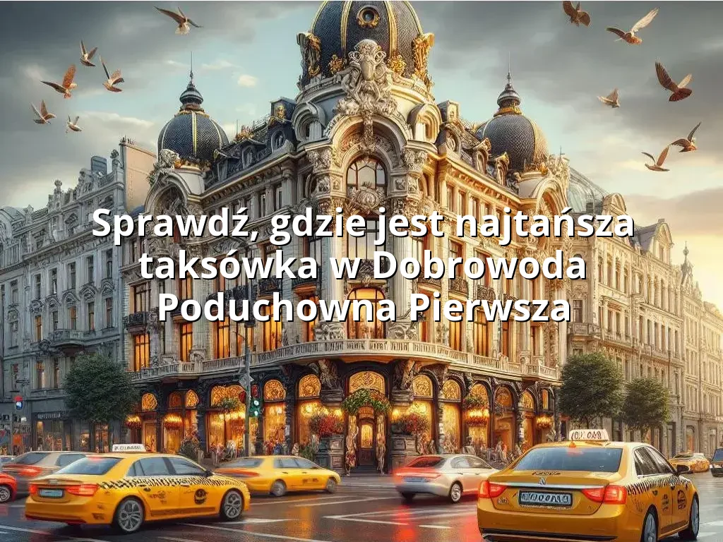 Tanie Taxi Dobrowoda Poduchowna Pierwsza