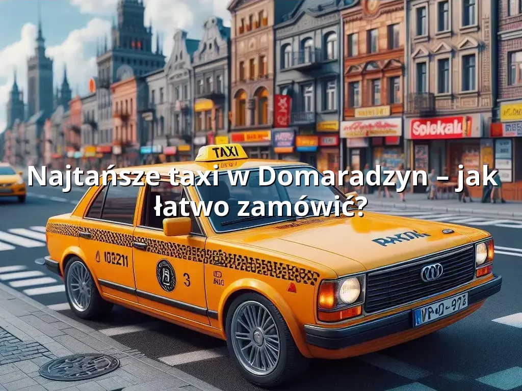 Tanie Taxi Domaradzyn