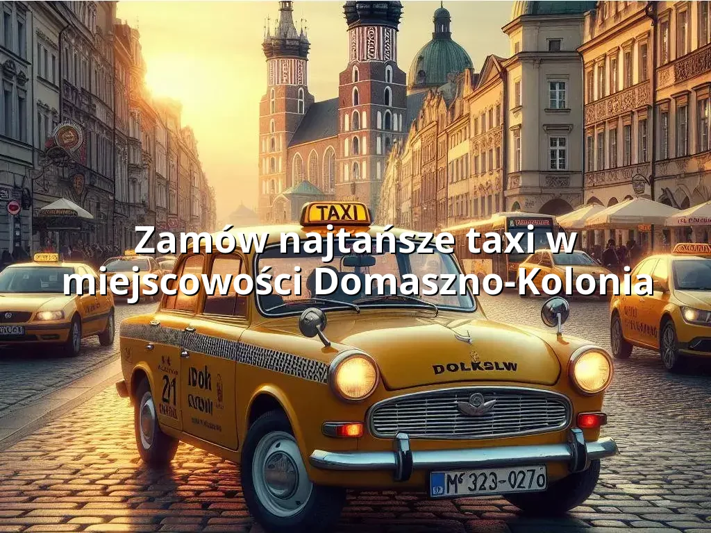 Tanie Taxi Domaszno-Kolonia