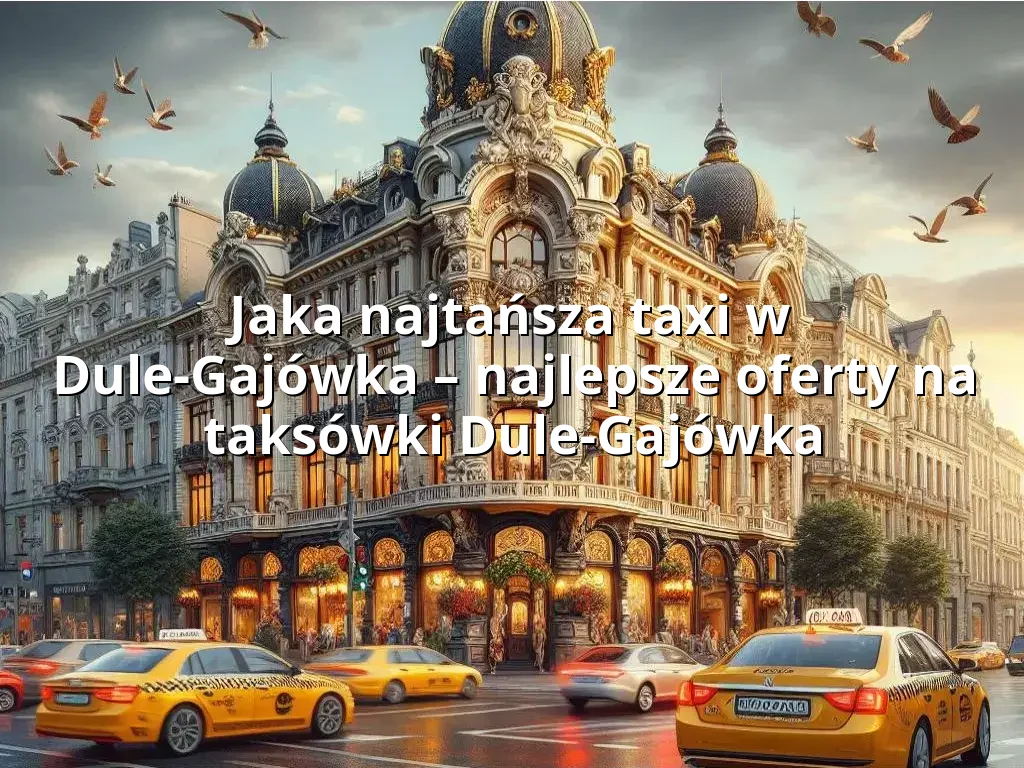 Tanie Taxi Dule-Gajówka