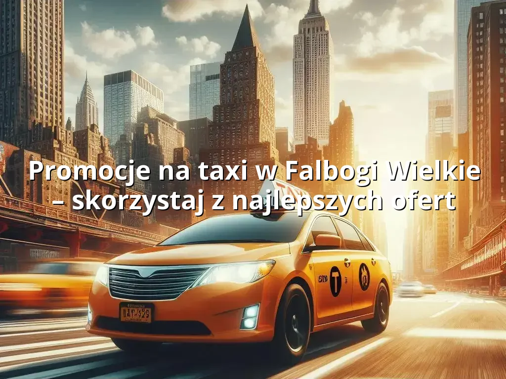 Tanie Taxi Falbogi Wielkie