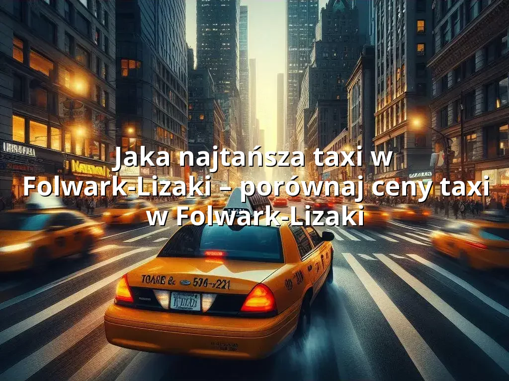 Tanie Taxi Folwark-Lizaki