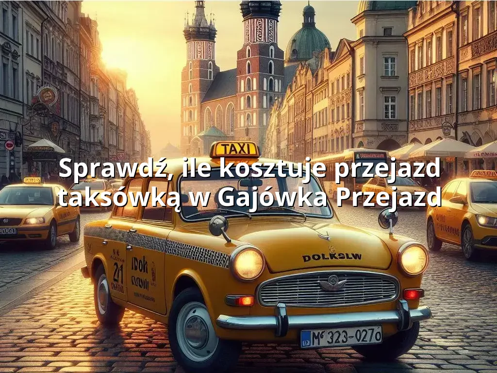 Tanie Taxi Gajówka Przejazd