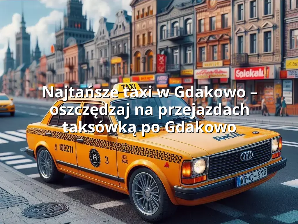 Tanie Taxi Gdakowo