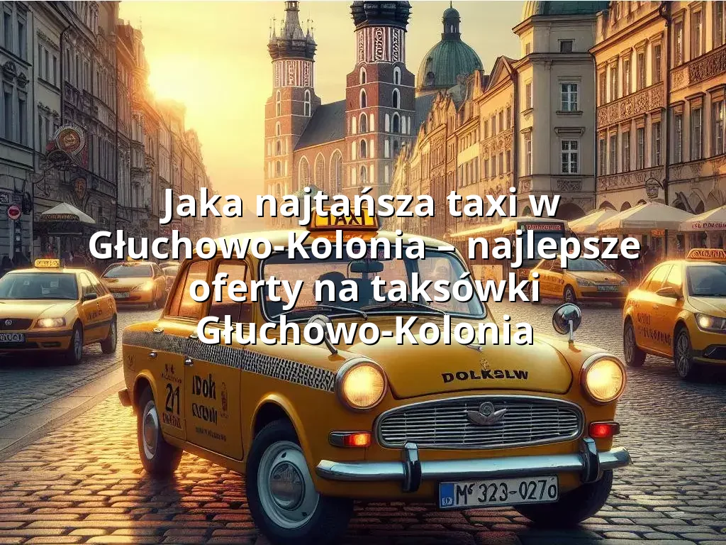 Tanie Taxi Głuchowo-Kolonia