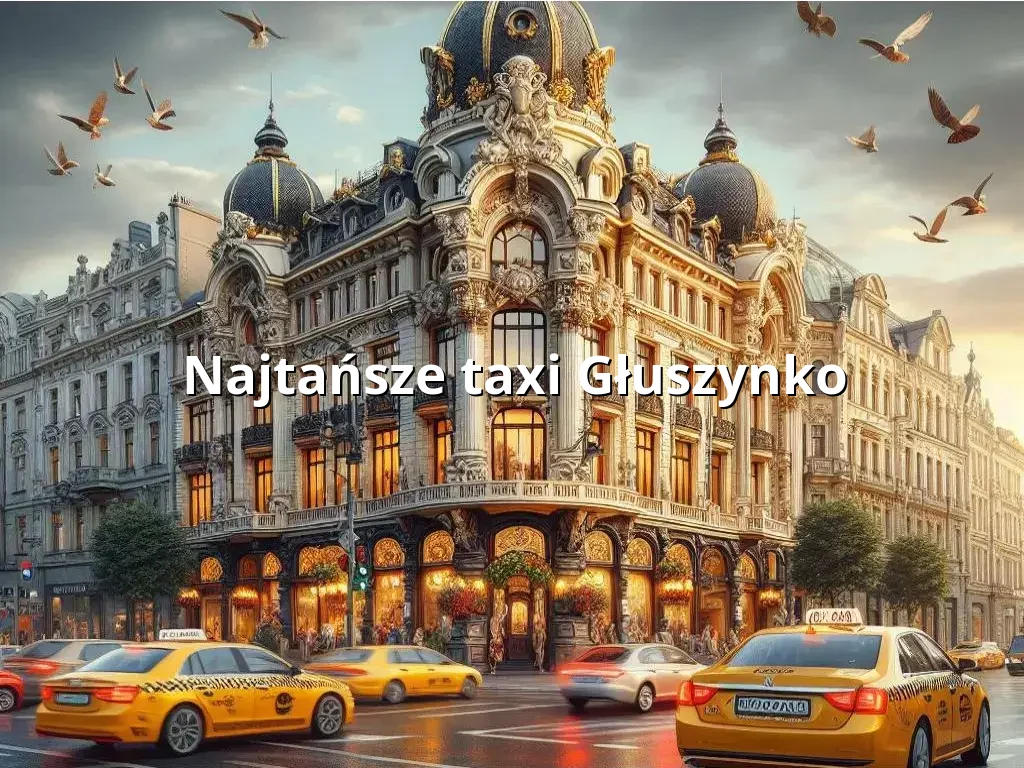 Tanie Taxi Głuszynko