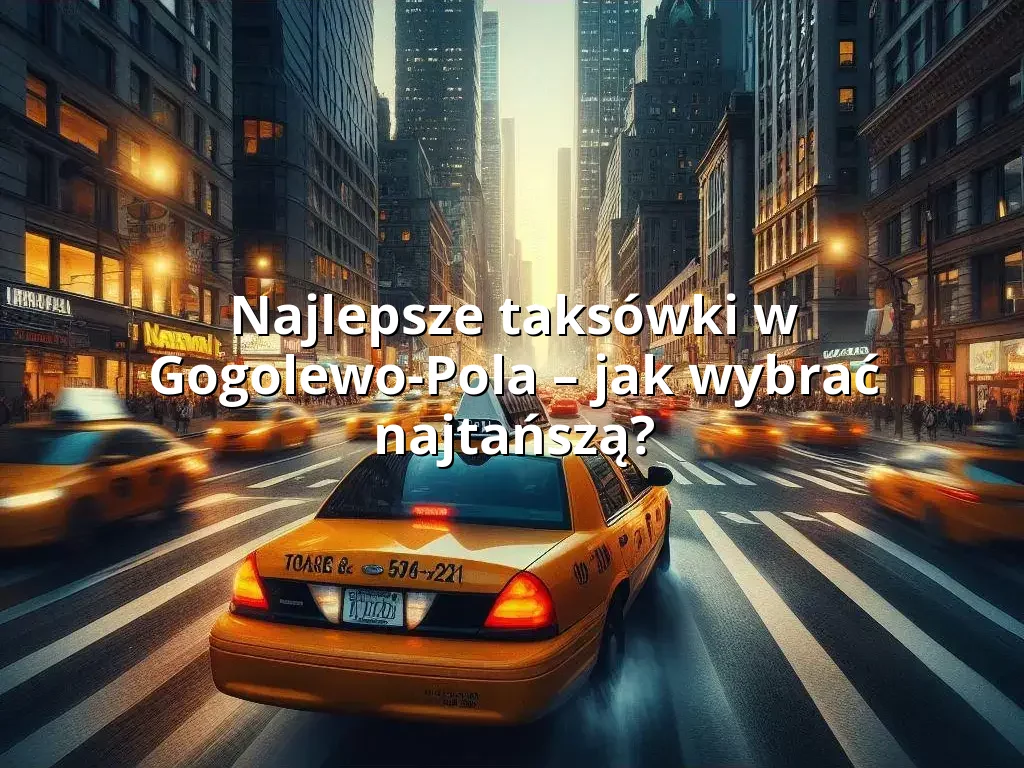 Tanie Taxi Gogolewo-Pola