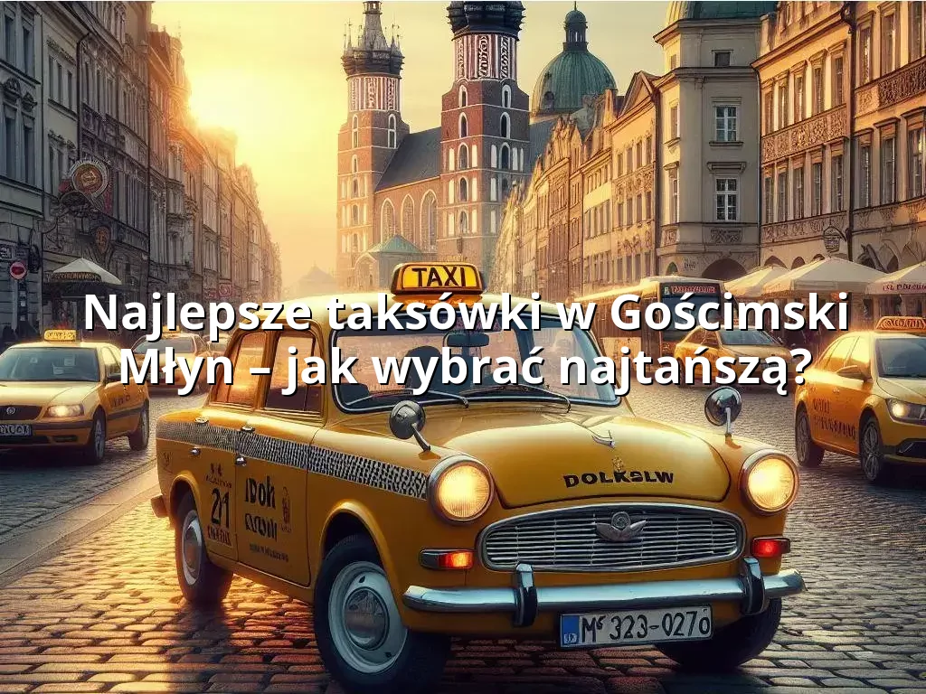 Tanie Taxi Gościmski Młyn