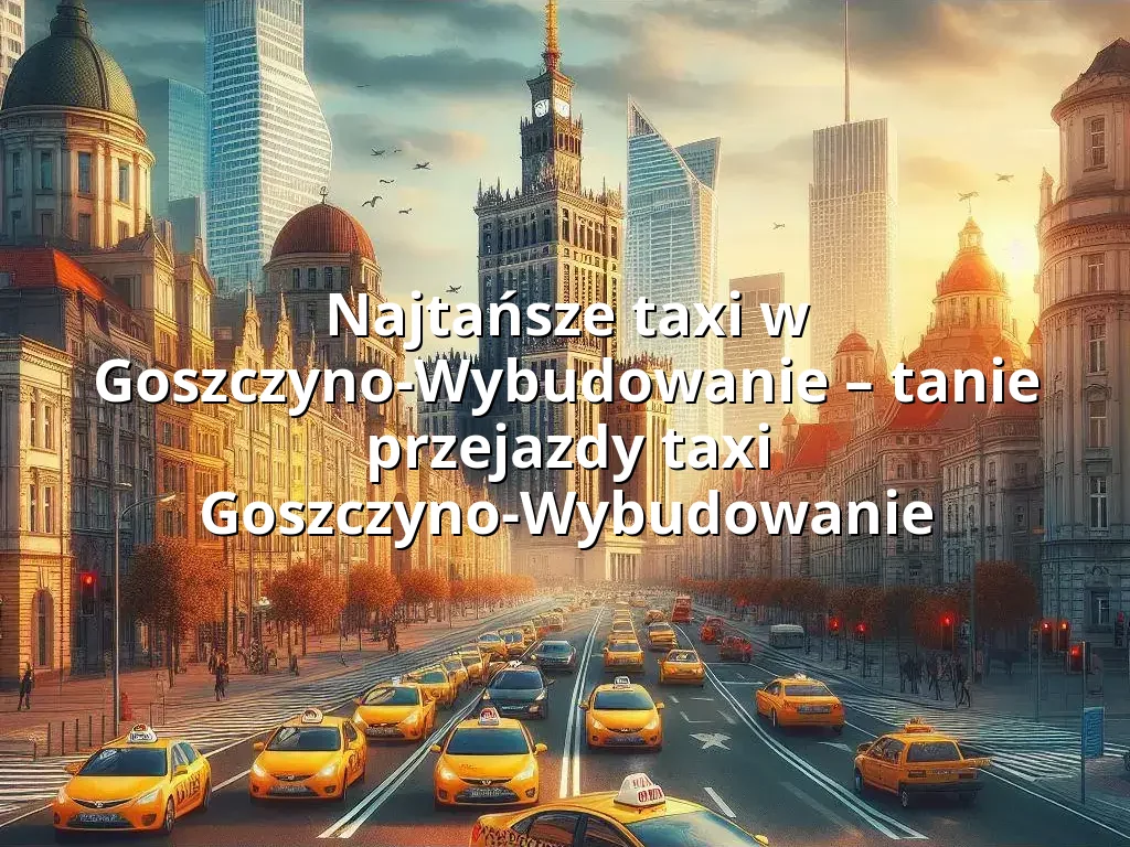 Tanie Taxi Goszczyno-Wybudowanie