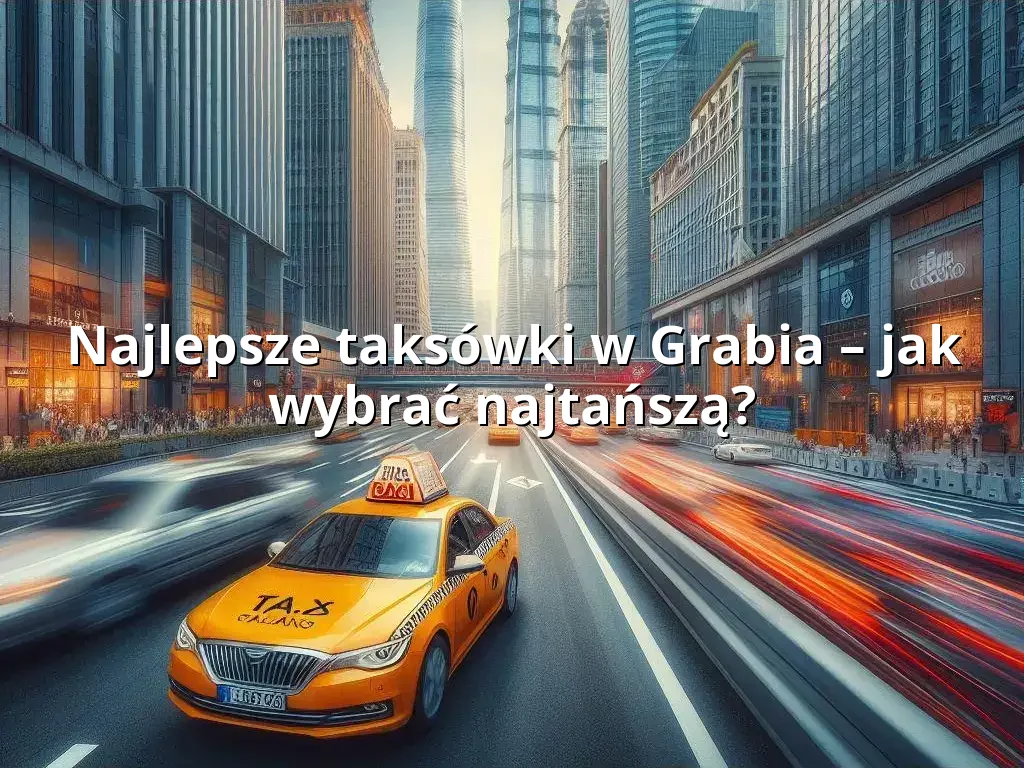 Tanie Taxi Grabia