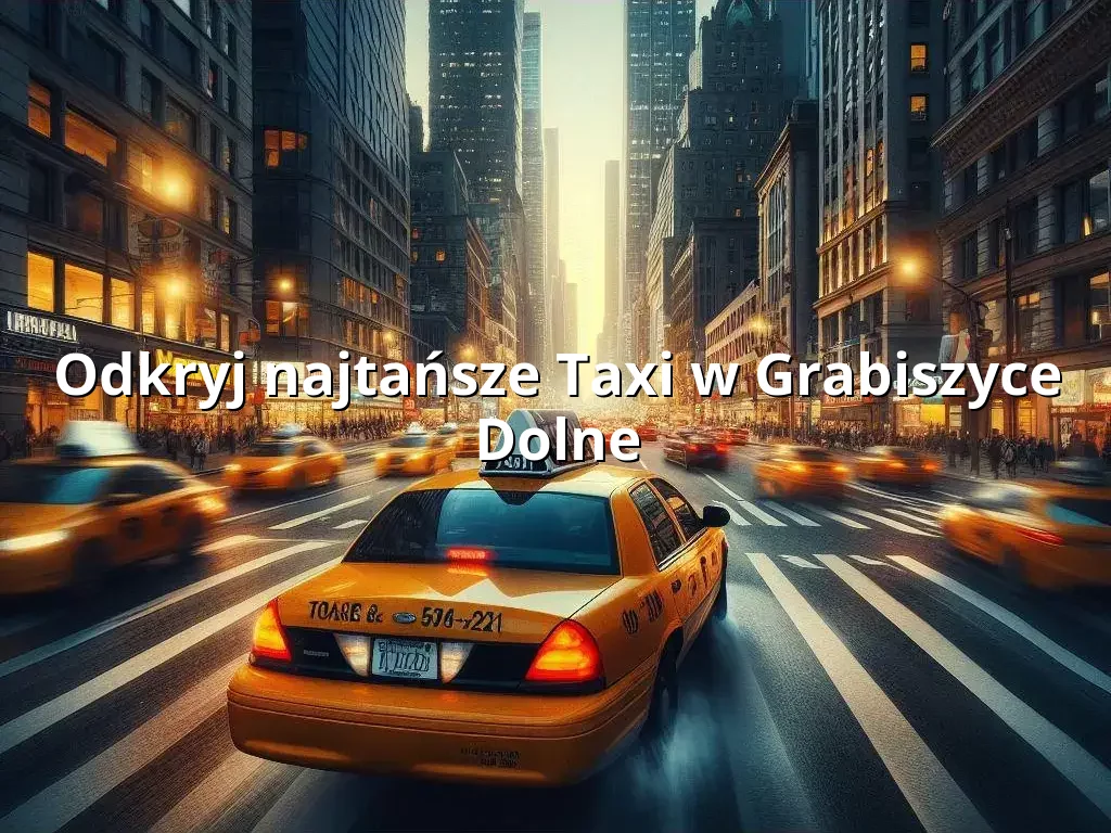 Tanie Taxi Grabiszyce Dolne