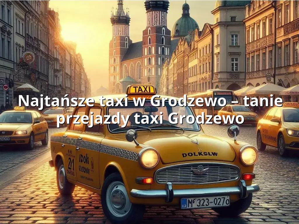 Tanie Taxi Grodzewo