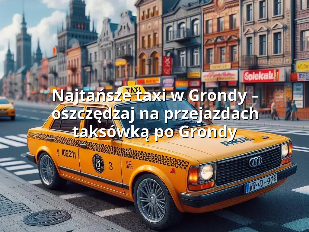 Tanie Taxi Grondy