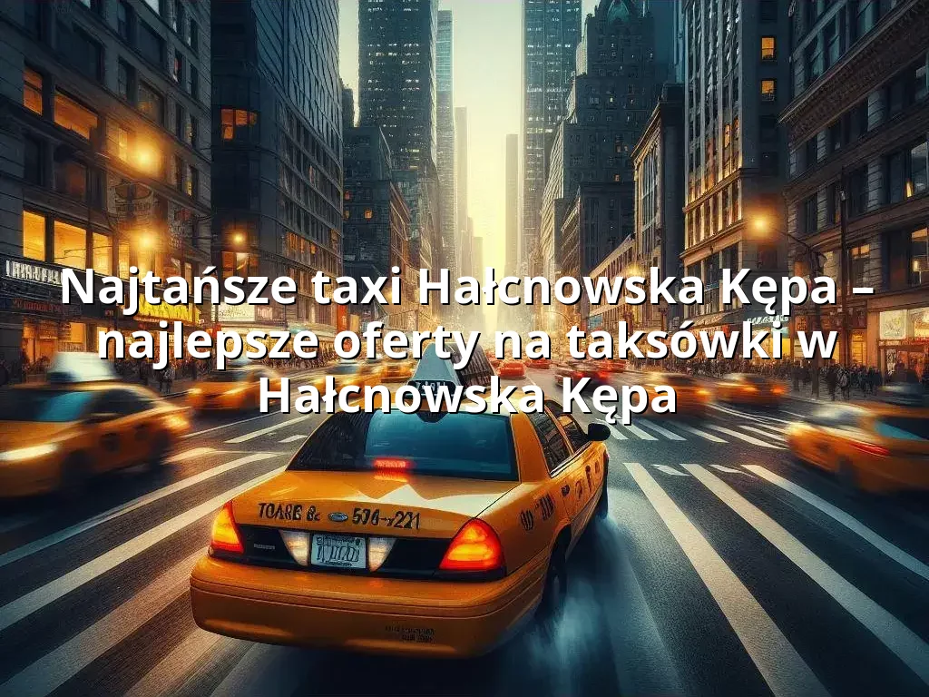 Tanie Taxi Hałcnowska Kępa