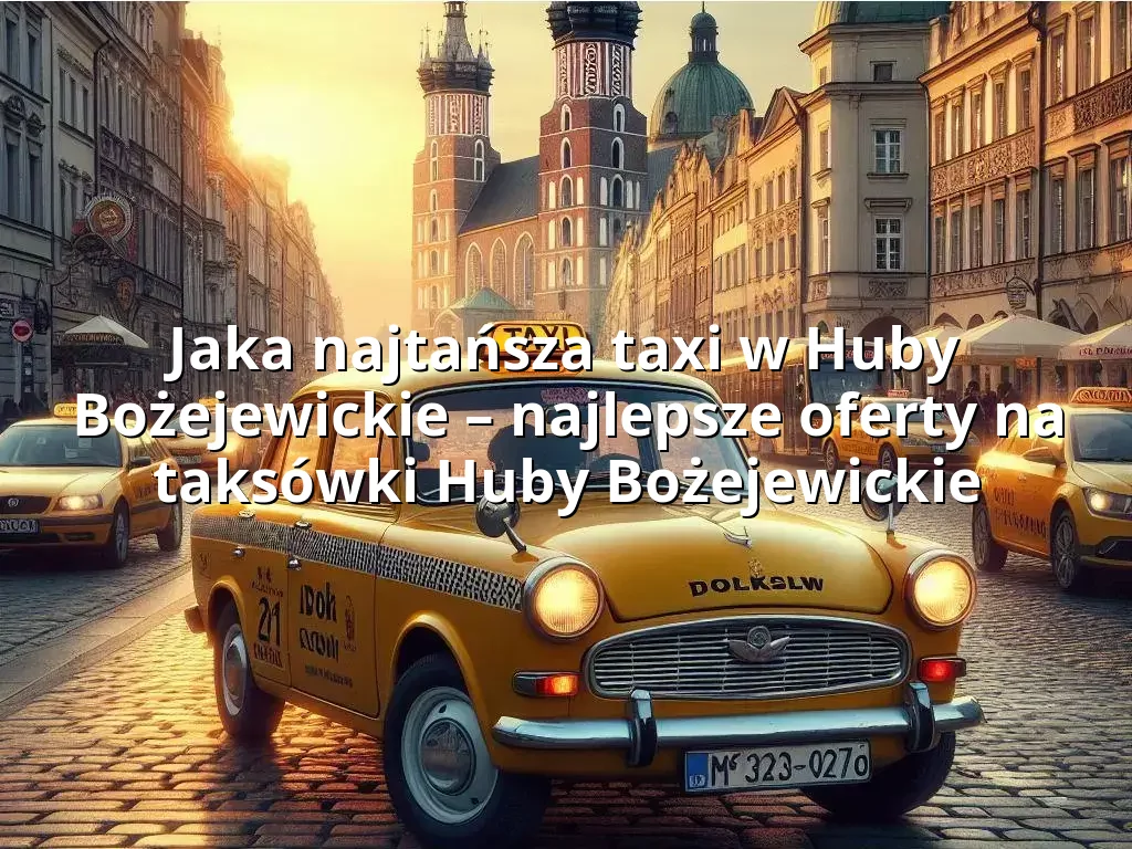 Tanie Taxi Huby Bożejewickie