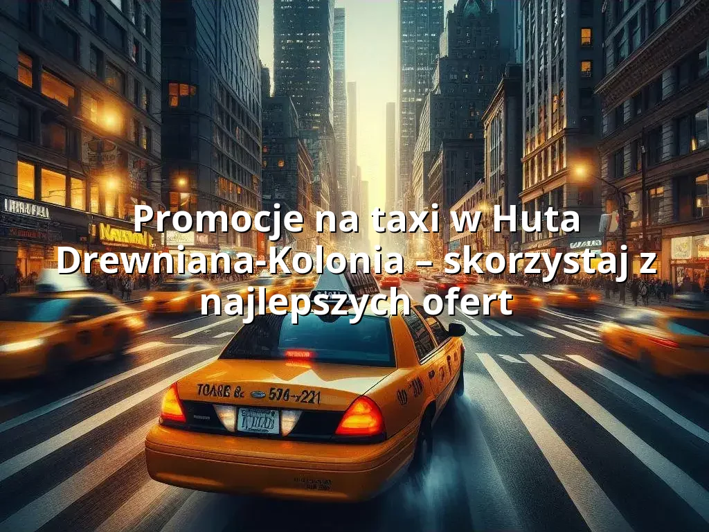 Tanie Taxi Huta Drewniana-Kolonia