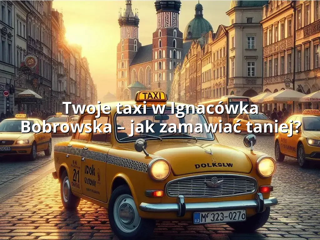 Tanie Taxi Ignacówka Bobrowska