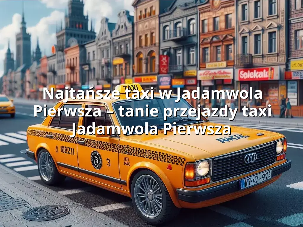 Tanie Taxi Jadamwola Pierwsza