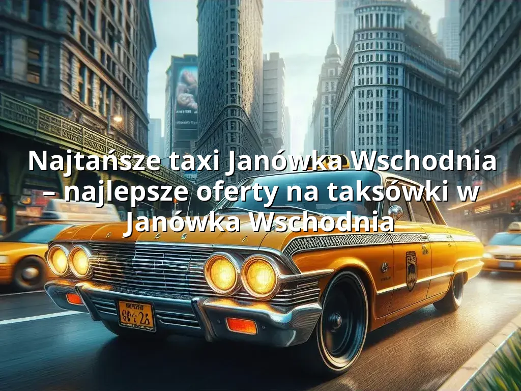 Tanie Taxi Janówka Wschodnia