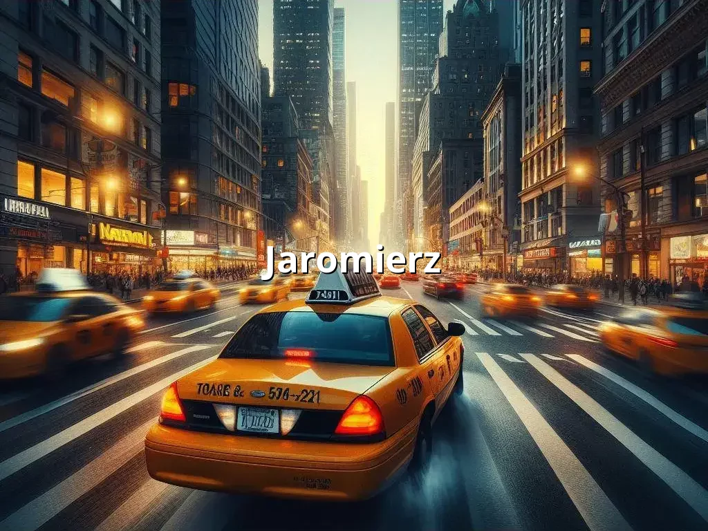 Bezpieczne Taxi Jaromierz