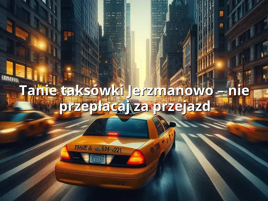 Tanie Taxi Jerzmanowo