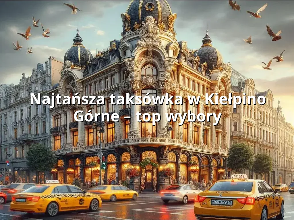 Tanie Taxi Kiełpino Górne