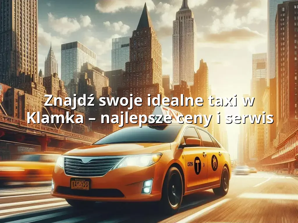 Tanie Taxi Klamka