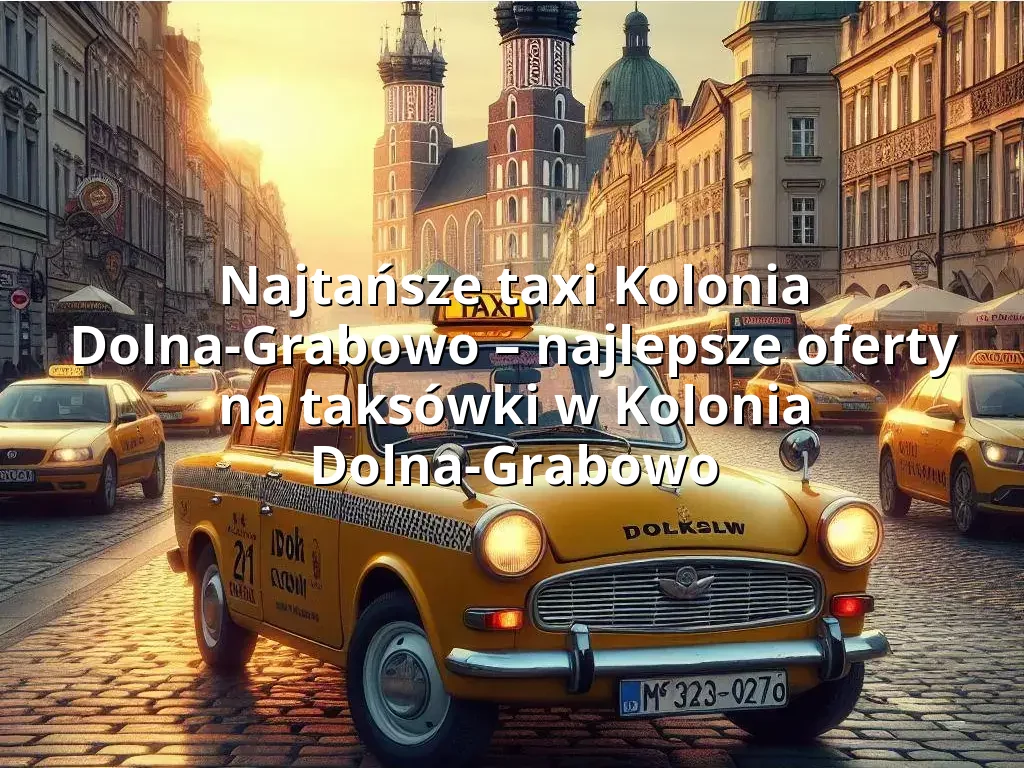 Tanie Taxi Kolonia Dolna-Grabowo