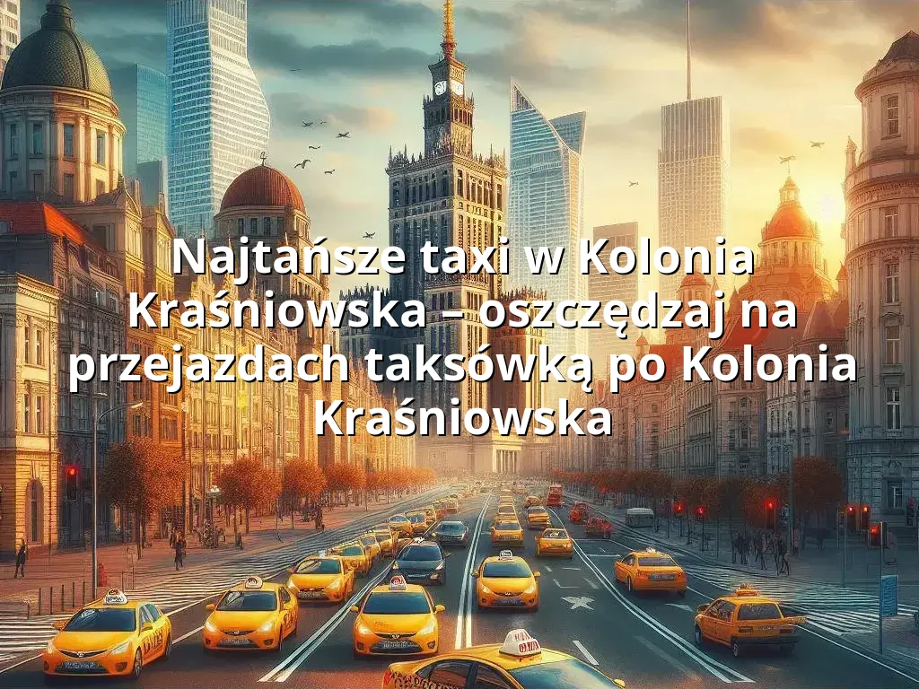 Tanie Taxi Kolonia Kraśniowska